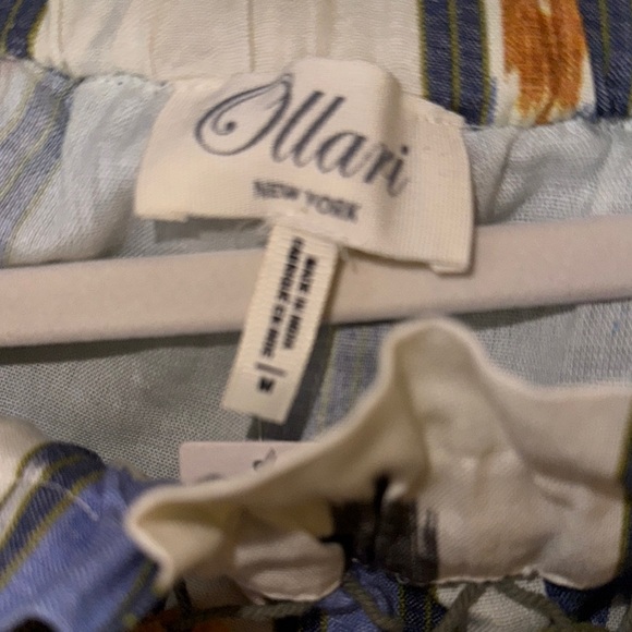 Patterned Wide Leg Pants - Picture 2 of 4